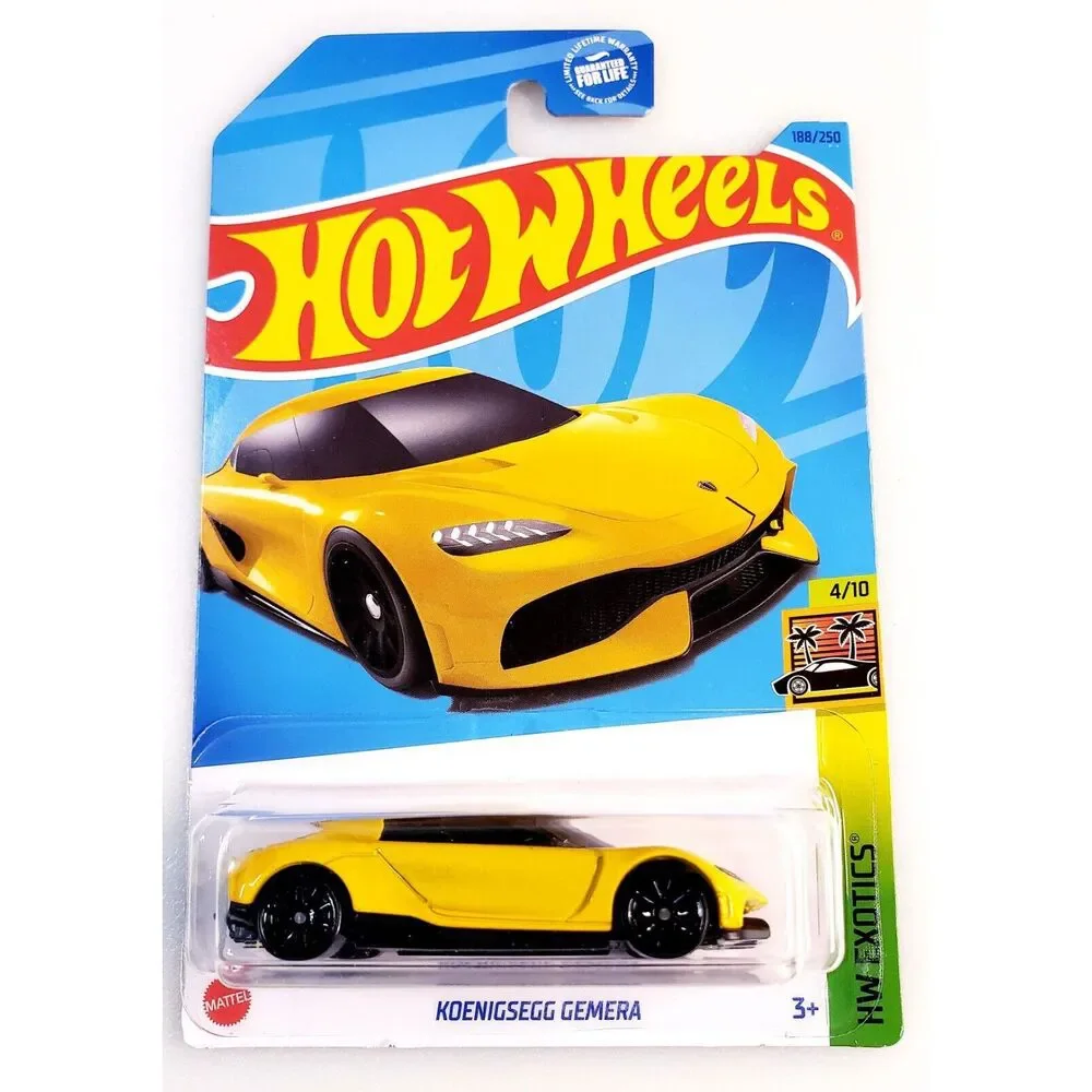 2023 Hot Wheels Koenigsegg Gemera HW Exotics 4/10, 188/250 - Assorted